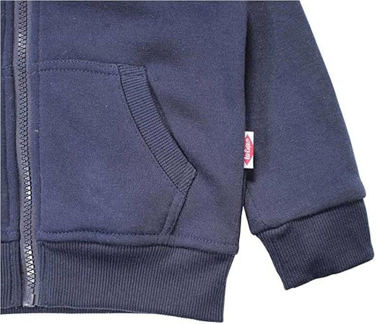 Picture of GLC50093 BOYS LEE COOPER THERMAL FLEECY HOODY ZIP UP JACKET